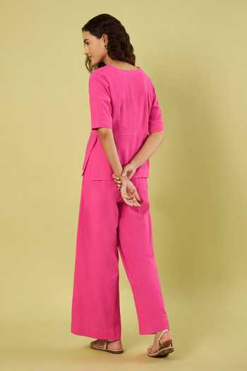 Vinusto V Neck Top & Pant Set 