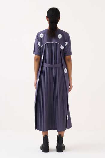 Three Printed Poplin Regular Fit Dress