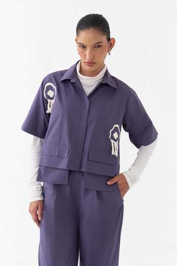 Three Poplin Top