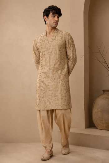 Mayank Modi - Men Chanderi Dhoti Pant