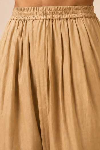 Shop Mayank Modi - Men Gold Chanderi Dhoti Pant Online at Aza Fashions Shop_Mayank Modi - Men_Gold Chanderi Dhoti Pant _Online_at_Aza_Fashions