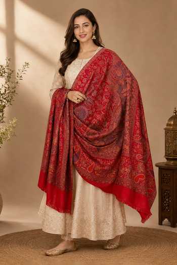 Dusala Ember Muse Paisley Shawl Set