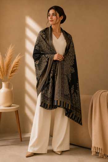 Dusala Zari Ritual Keepsake Candle & Shawl Gift Box Set