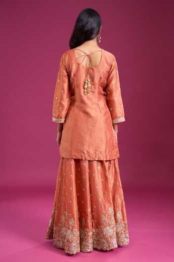 Aariyana Couture Yoke Embroidered Kurta Set 