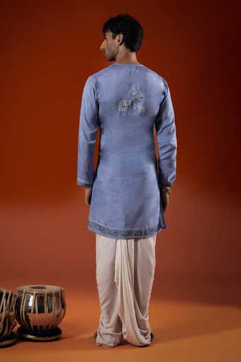 Sanchit Sharma Printed Angarkha Kurta 
