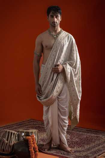 Sanchit Sharma Embroidered Heritage Dupatta 