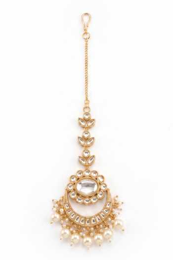 Buy_Mnsh_Gold Plated Noor Mahal Polki Choker Set _Online_at_Aza_Fashions