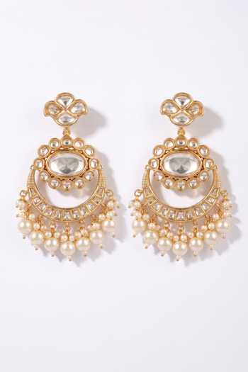 Shop_Mnsh_Gold Plated Noor Mahal Polki Choker Set 