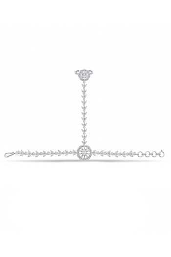 Mnsh Silver Blossom Hand Harness 