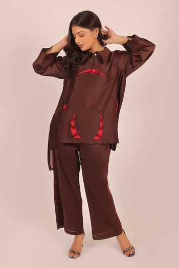 Myra Clothing Line Hand Embroidered Short Kurta & Pant Set 
