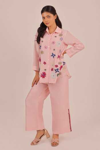 Myra Clothing Line Hand Embroidered Kurta & Pant Set 