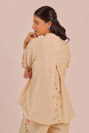 Myra Clothing Line Floral Embroidered Kurta & Pant Set 