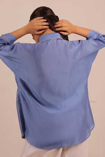 Myra Clothing Line Embroidered Shirt 