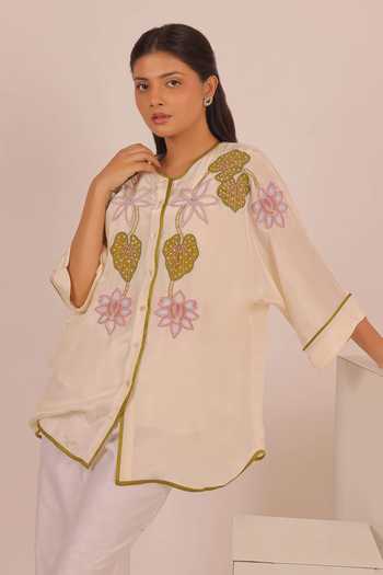 Myra Clothing Line Hand Embroidered Shirt 