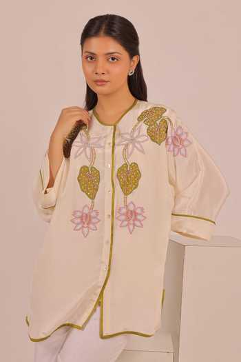 Myra Clothing Line Hand Embroidered Shirt 