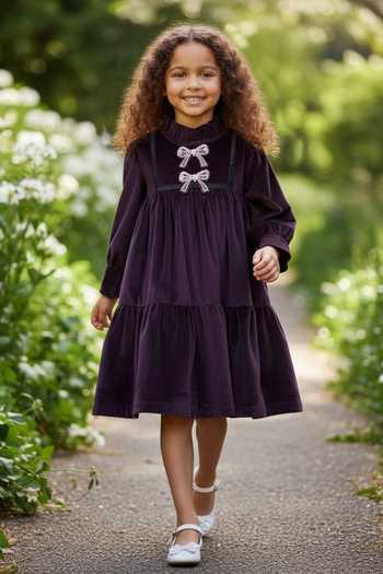Pooja Wang Savile Bow Velvet Dress 