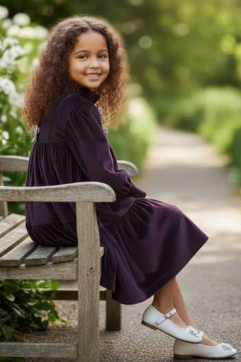 Buy Pooja Wang Purple Velvet Savile Bow Dress Online at Aza Fashions Buy_Pooja Wang_Purple Velvet Savile Bow Dress _Online_at_Aza_Fashions