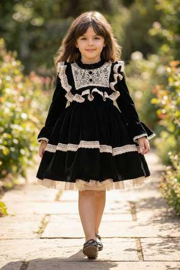 Pooja Wang Berry Velvet Dress 