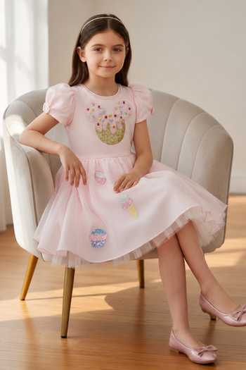 Buy Pooja Wang Pink Organza Candy Cup Dress Online at Aza Fashions Buy_Pooja Wang_Pink Organza Candy Cup Dress _Online_at_Aza_Fashions
