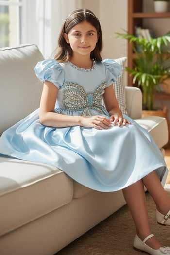 Pooja Wang Glittering Bowtique Dress 