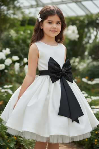 Pooja Wang Black Satin Frosted Bow Dress Online at Aza Fashions Pooja Wang_Black Satin Frosted Bow Dress _Online_at_Aza_Fashions