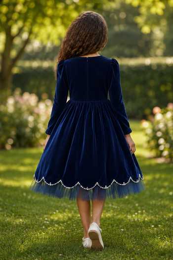 Pooja Wang Velvet Heart Applique Dress 