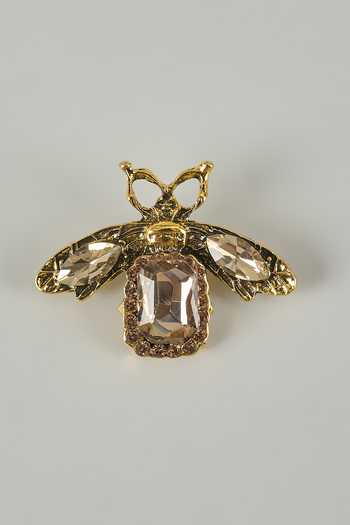 Salil Bhatia Queen Bee Embellished Brooch 