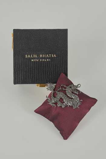 Salil Bhatia Chinese Dragon Brooch 