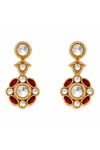 Buy Vivinia By Vidhi Mehra Red Ruby Kundan Choker Necklace Set Online at Aza Fashions Buy_Vivinia By Vidhi Mehra_Red Ruby Kundan Choker Necklace Set _Online_at_Aza_Fashions