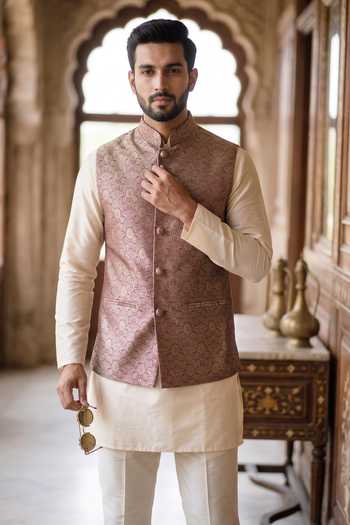 Dusala Pratap Banarasi Waistcoat