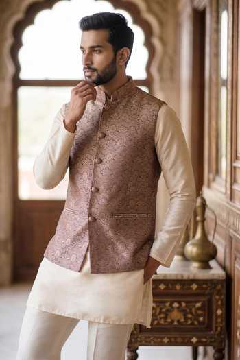 Dusala Pratap Banarasi Waistcoat