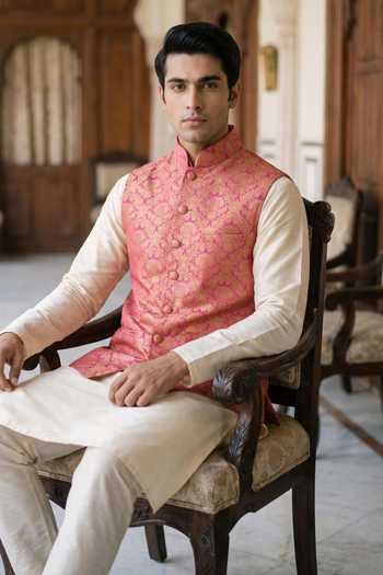 Dusala Akbar Banarasi Waistcoat