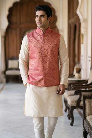 Dusala Akbar Banarasi Waistcoat