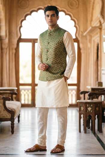 Dusala Bajirao Banarasi Waistcoat