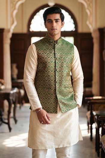 Dusala Bajirao Banarasi Waistcoat