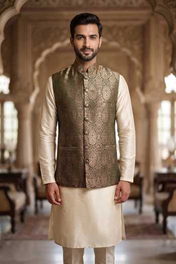 Dusala Ashoka Banarasi Waistcoat