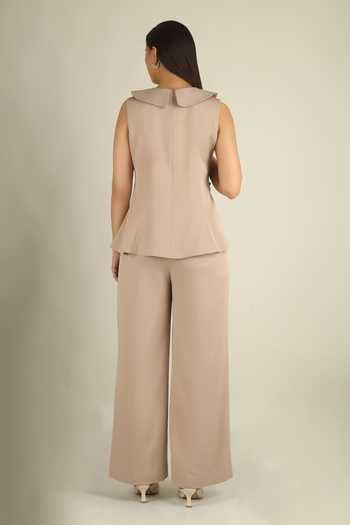 House Of Supriya Crystal Embellished Top & Pant Set 