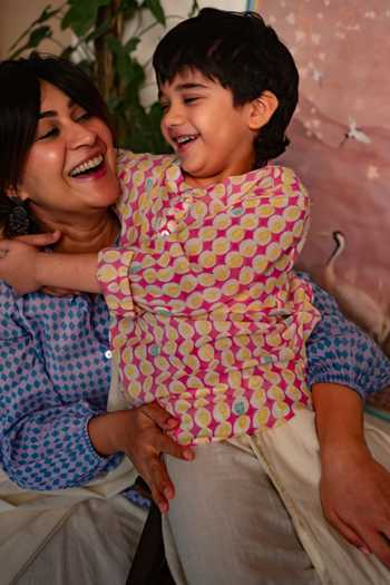 Love The World Today Leela Printed Shirt Kurta Set