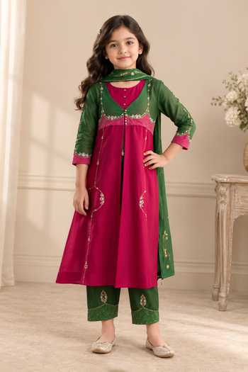 Tatwa Embroidered Kurta Pant Set 