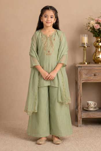 Tatwa Bodice Embroidered Kurta Set 
