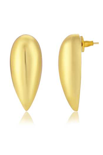 Buy Bblingg Gold Plated Drop Shaped Stud Earrings Online at Aza Fashions Buy_Bblingg_Gold Plated Drop Shaped Stud Earrings _Online_at_Aza_Fashions