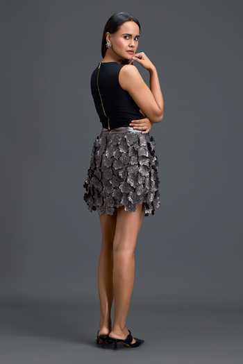 Deepika Arora Halter Neck Top & Skirt Set