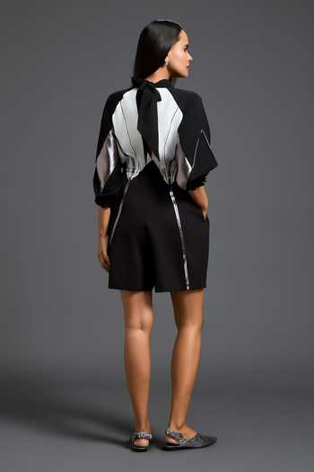 Deepika Arora Color Block Playsuit 