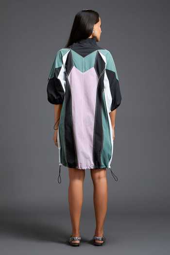 Deepika Arora Color Block Short Dress 