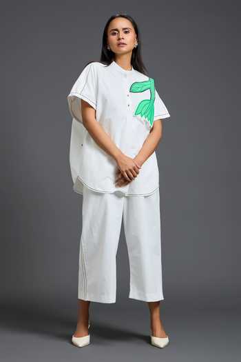 Deepika Arora Parachute Shirt & Pant Set 