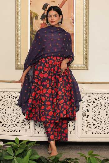 Gulabo Jaipur Suhana Printed Anarkali Set