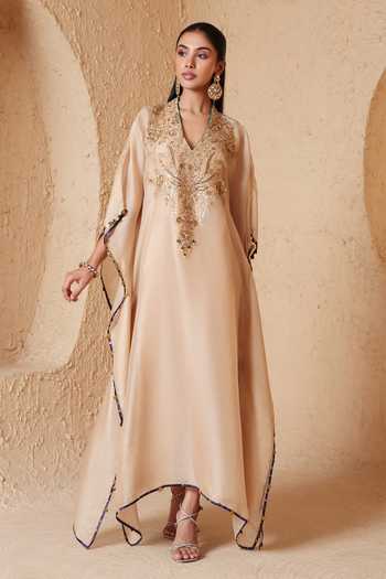 Label Niti Bothra Zardozi Embroidered Kaftan 
