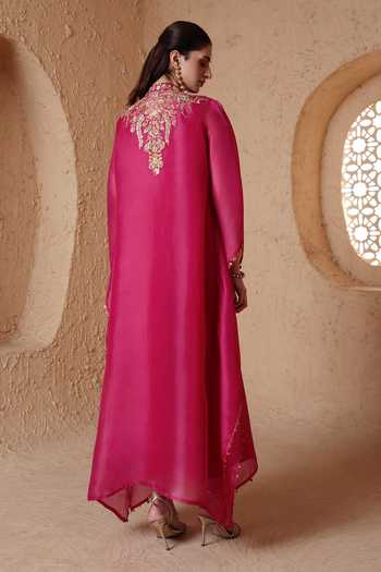 Label Niti Bothra Resham Embroidered Kaftan 