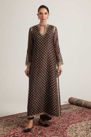Label Niti Bothra Buti Embroidered Kurta Set 