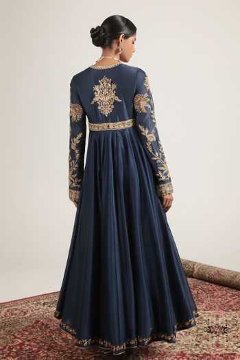 Label Niti Bothra Zardozi Embroidered Anarkali Set 